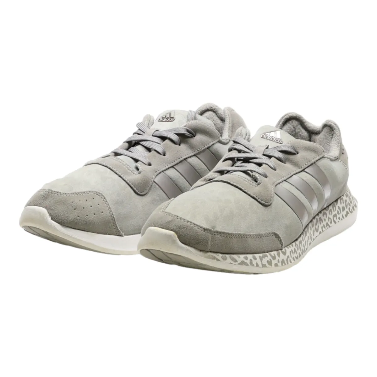 ADIDAS Sneaker Trainers Grey Synthetic Womens UK 10