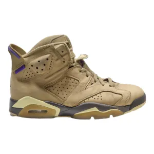 AIR JORDAN Air Jordan Air Jordan 6 Retro Gore TEX Kelp High Top Trainers Beige Synthetic Womens UK 7