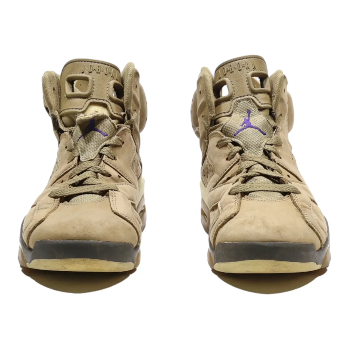 AIR JORDAN Air Jordan Air Jordan 6 Retro Gore TEX Kelp High Top Trainers Beige Synthetic Womens UK 7