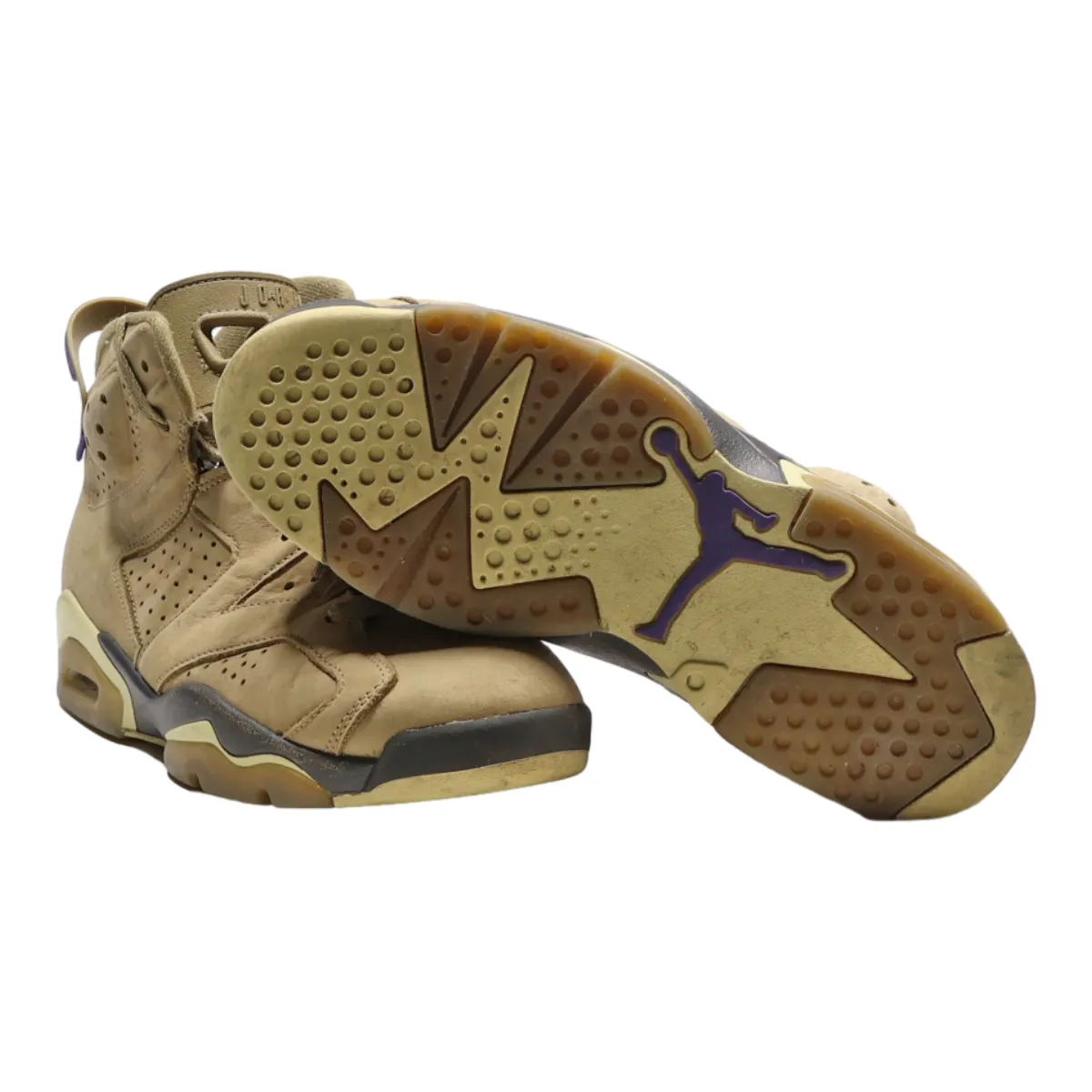 AIR JORDAN Air Jordan Air Jordan 6 Retro Gore TEX Kelp High Top Trainers Beige Synthetic Womens UK 7