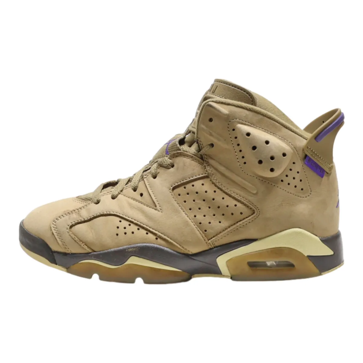 AIR JORDAN Air Jordan Air Jordan 6 Retro Gore TEX Kelp High Top Trainers Beige Synthetic Womens UK 7