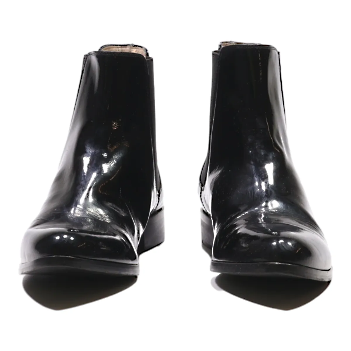 AQUATALIA Chelsea Boots Black Leather Womens UK 4