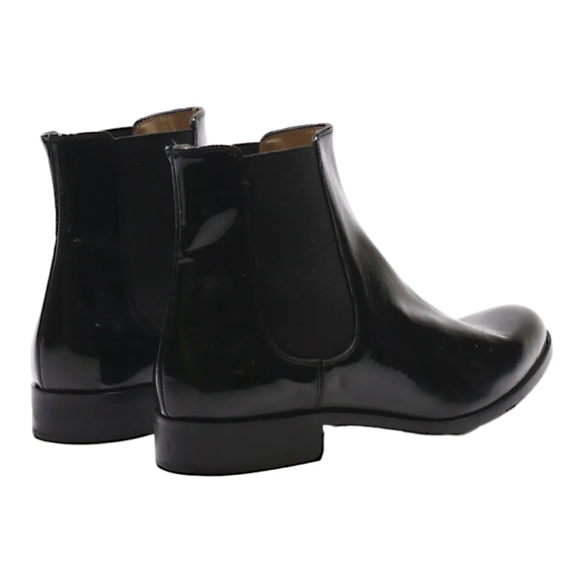 AQUATALIA Chelsea Boots Black Leather Womens UK 4