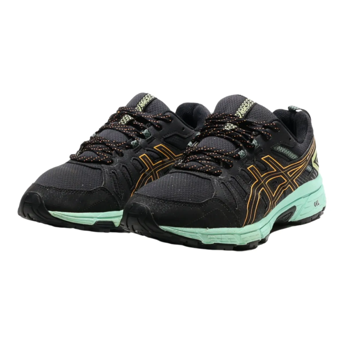 ASICS Gel-venture 7 Sneaker Trainers Black Synthetic Mens UK 8.5
