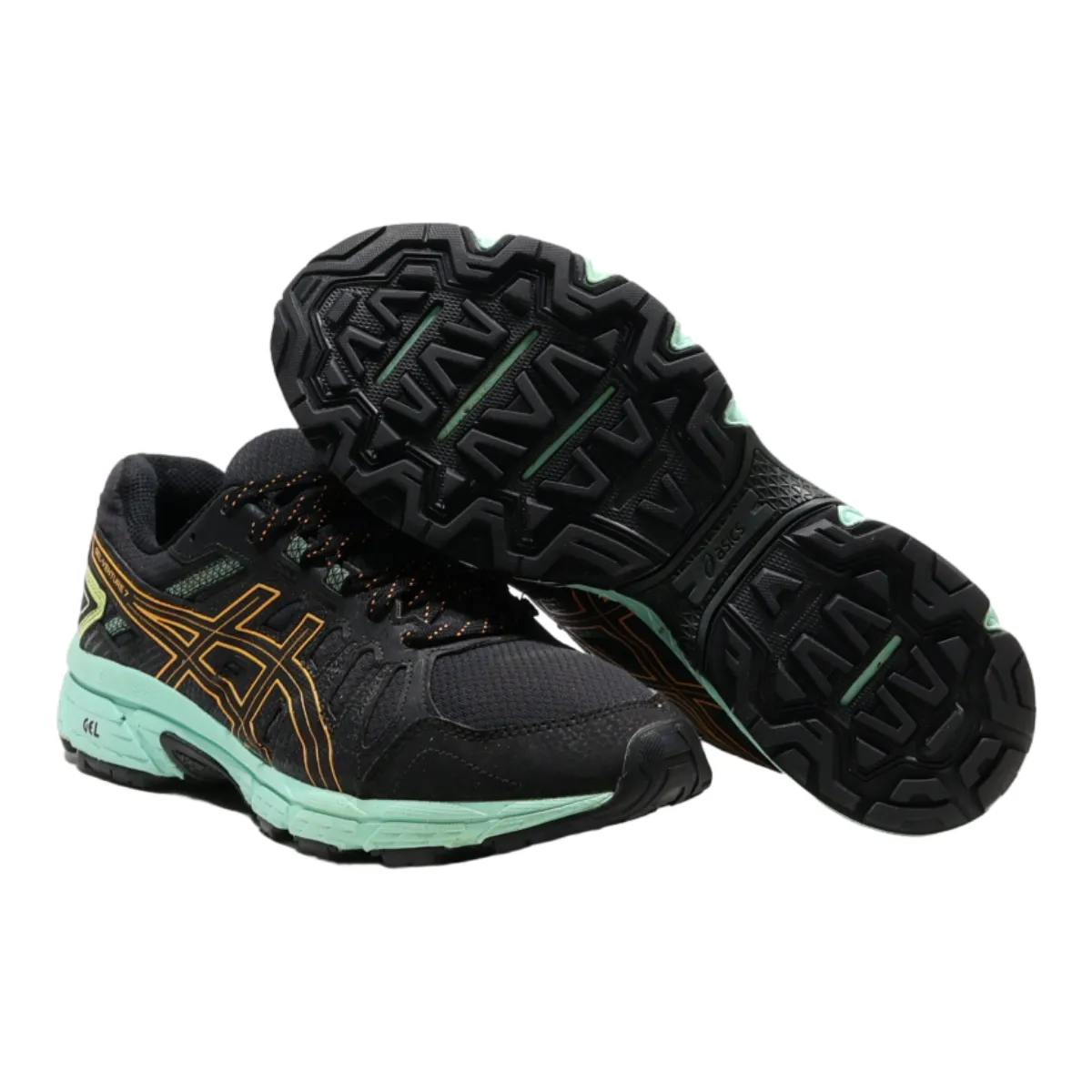 ASICS Gel-venture 7 Sneaker Trainers Black Synthetic Mens UK 8.5