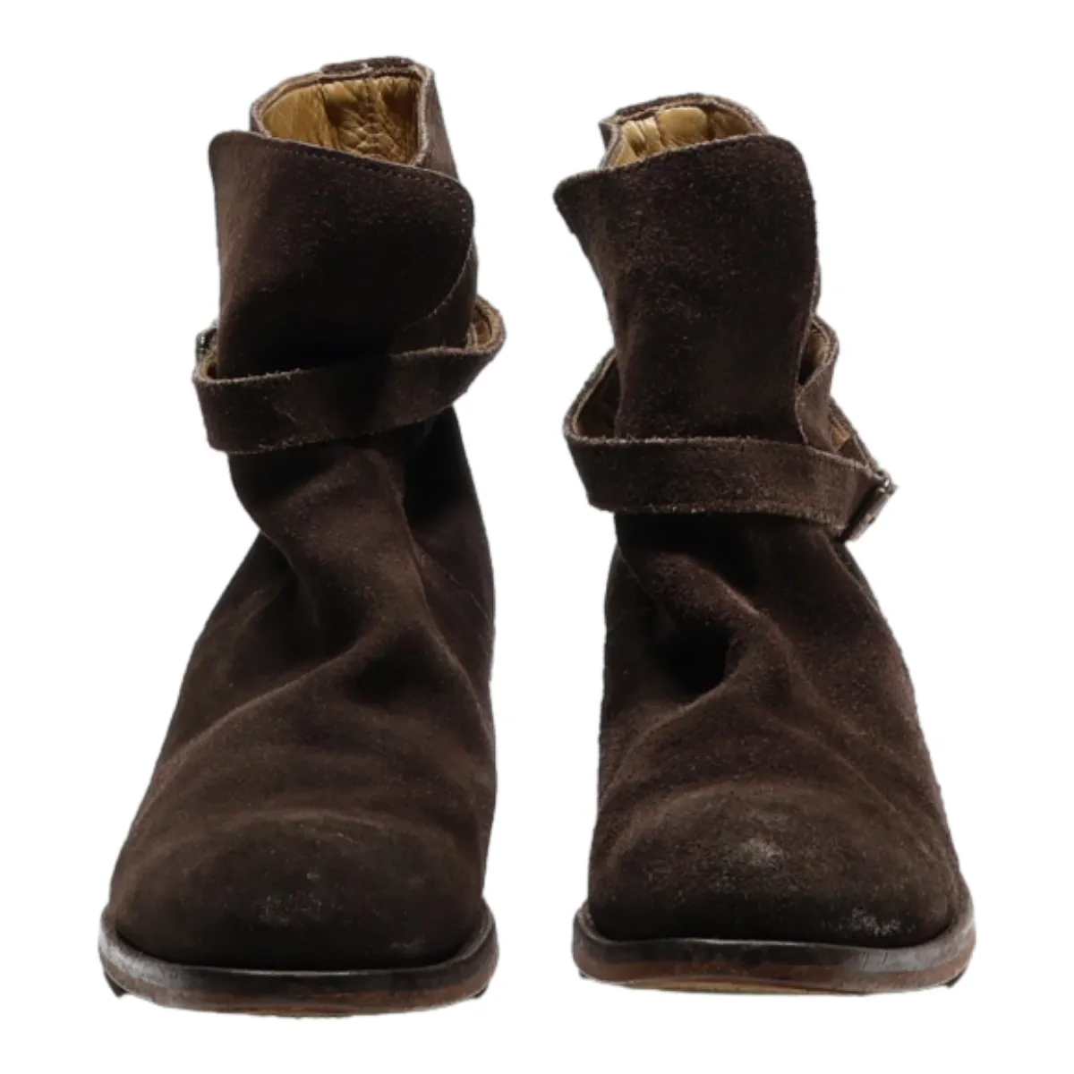 ATILIER VOISIN Ankle Boots Brown Leather Womens UK 6
