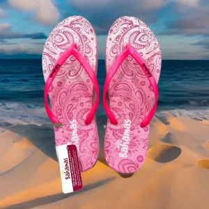 Bahamas Ladies Chappal - 8012 - B.Pink
