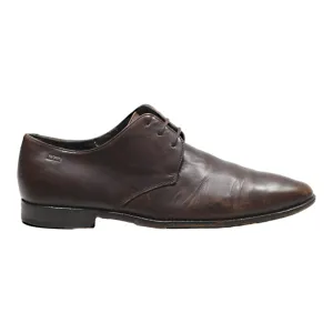 BOSS Derby Shoes Brown Leather Mens UK 6