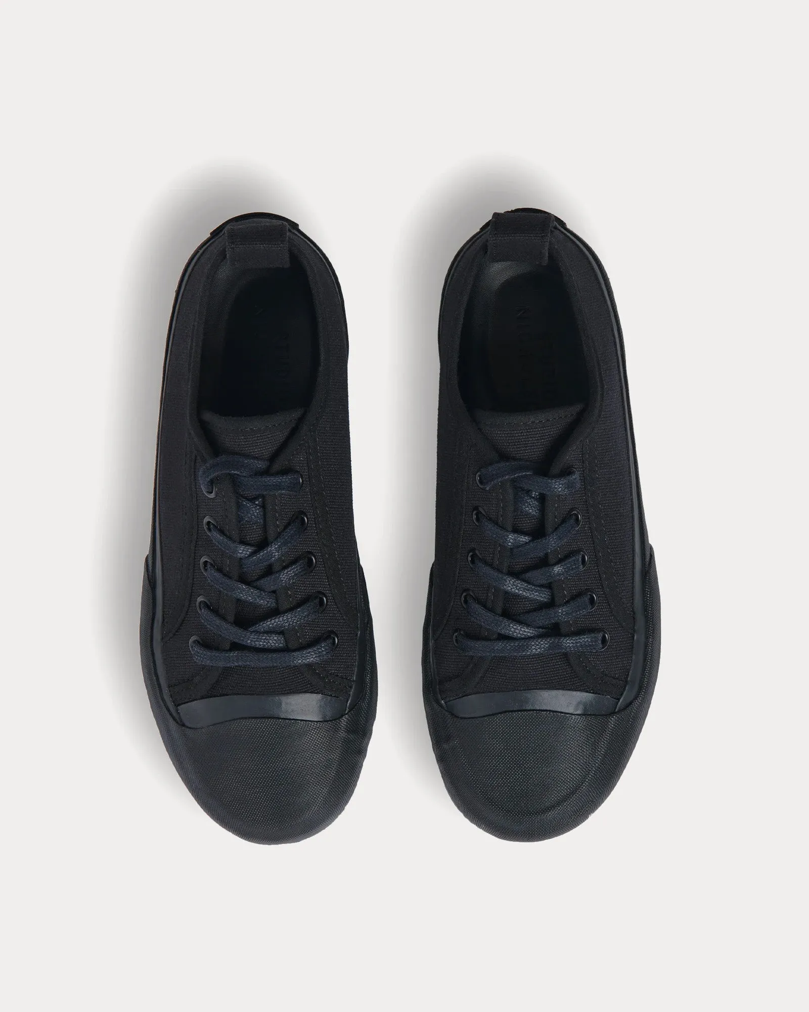 Byrd Canvas Darkest Navy Low Top Sneakers