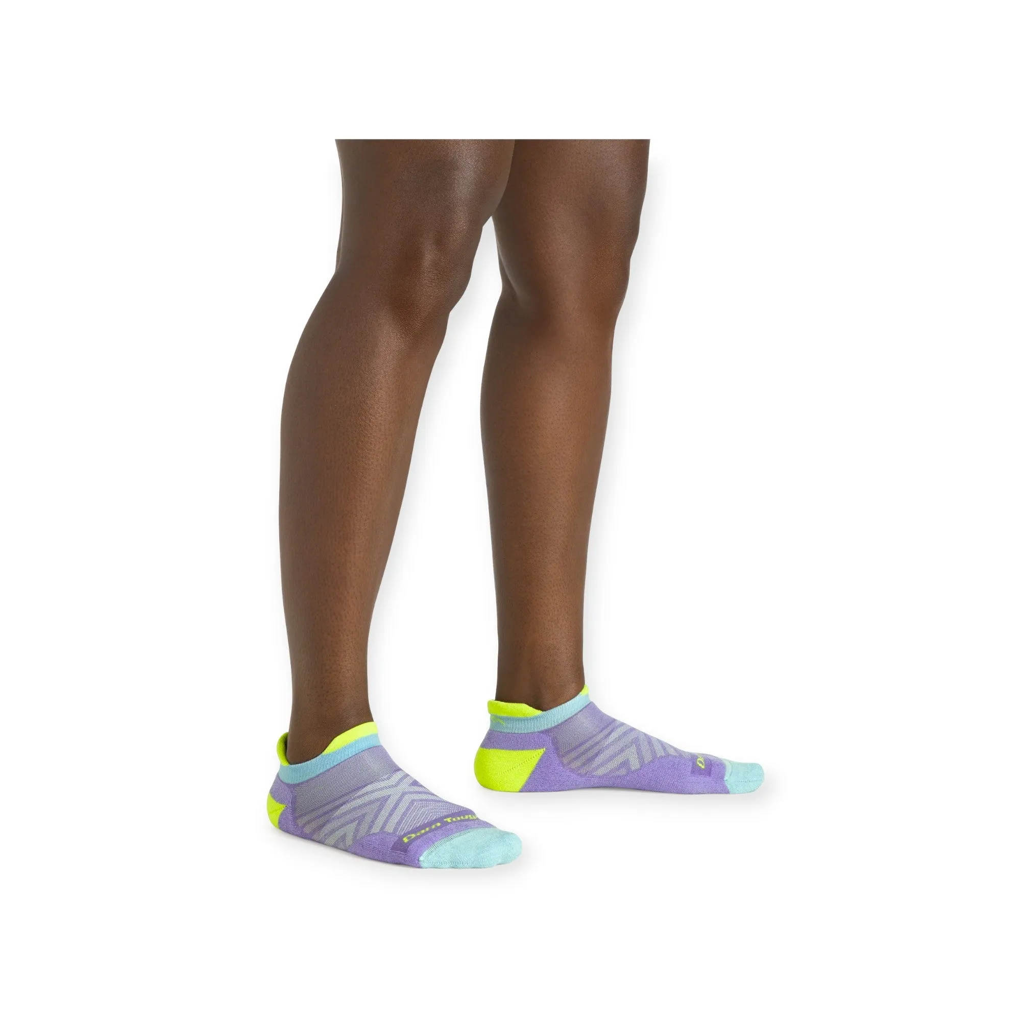 Darn Tough Women's Run No Show Tab Ultra-Lightweight With Cushion Running Socks