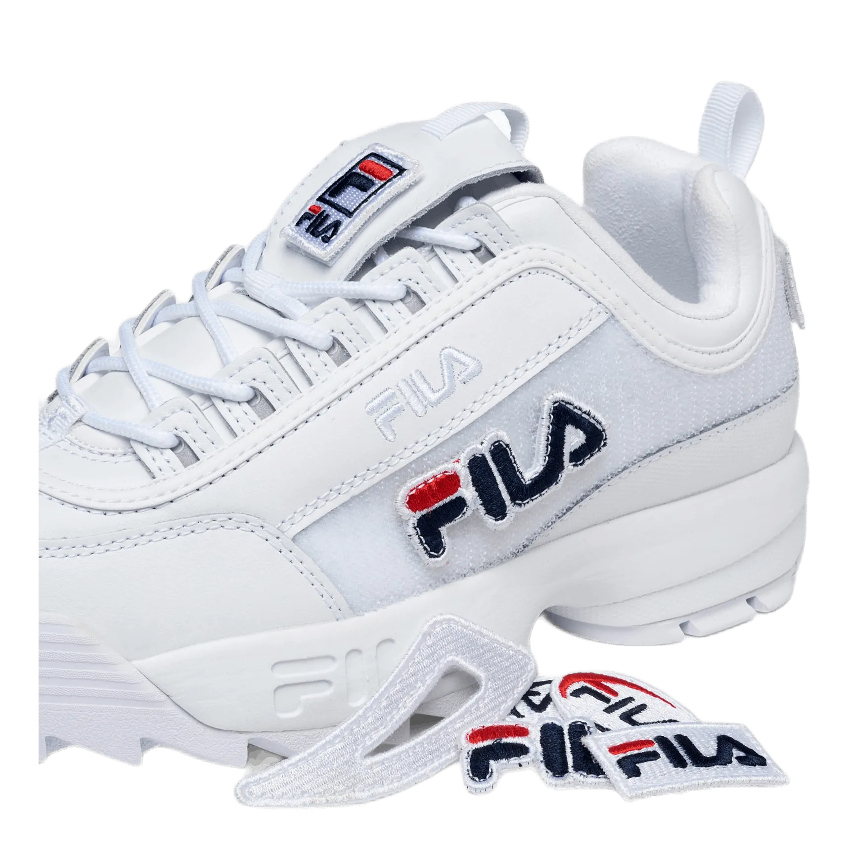 Disruptor Ii Patches Wmns White