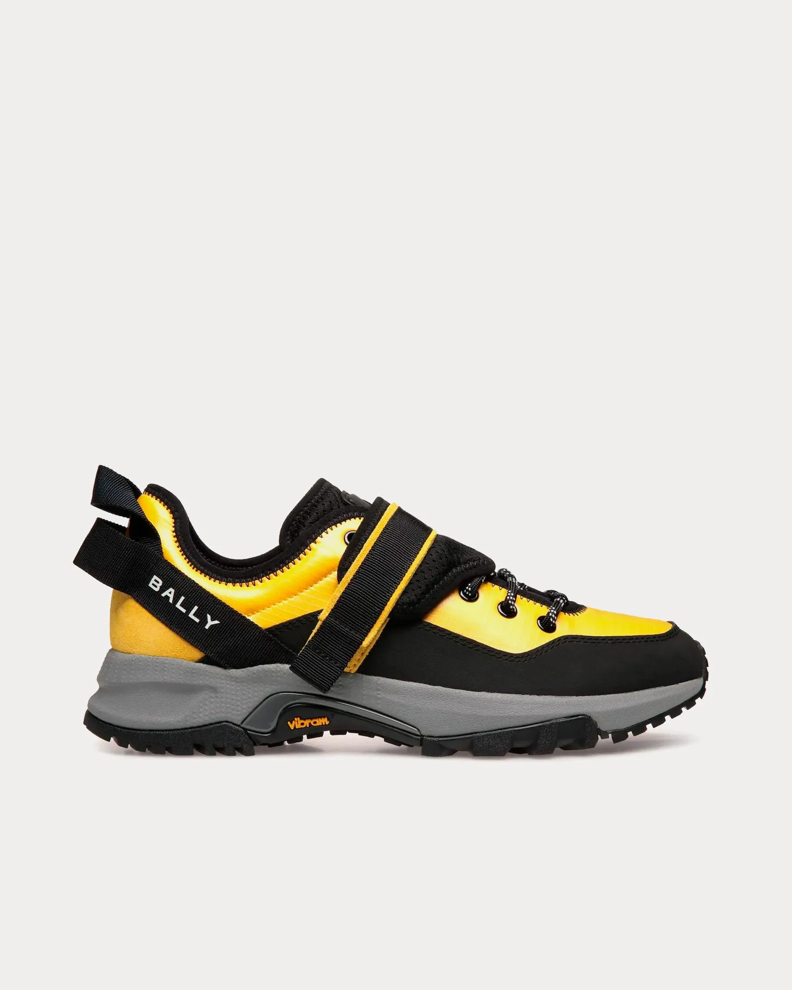 Fast Nylon Yellow / Black Low Top Sneakers