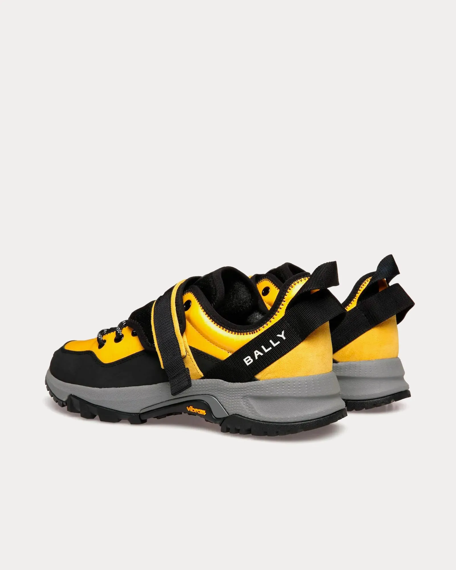 Fast Nylon Yellow / Black Low Top Sneakers
