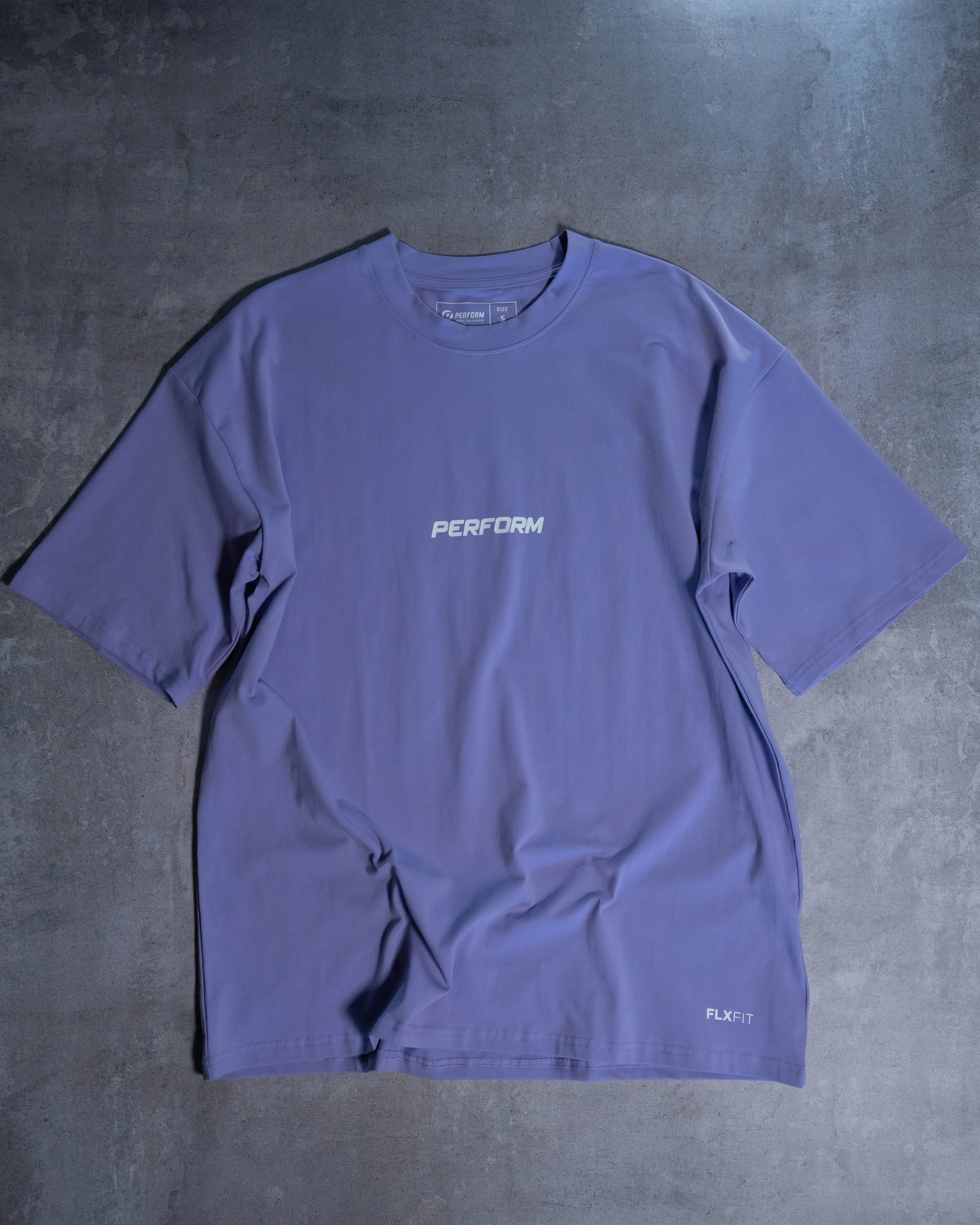 FLXFIT OVERSIZE TEE - PURPLE