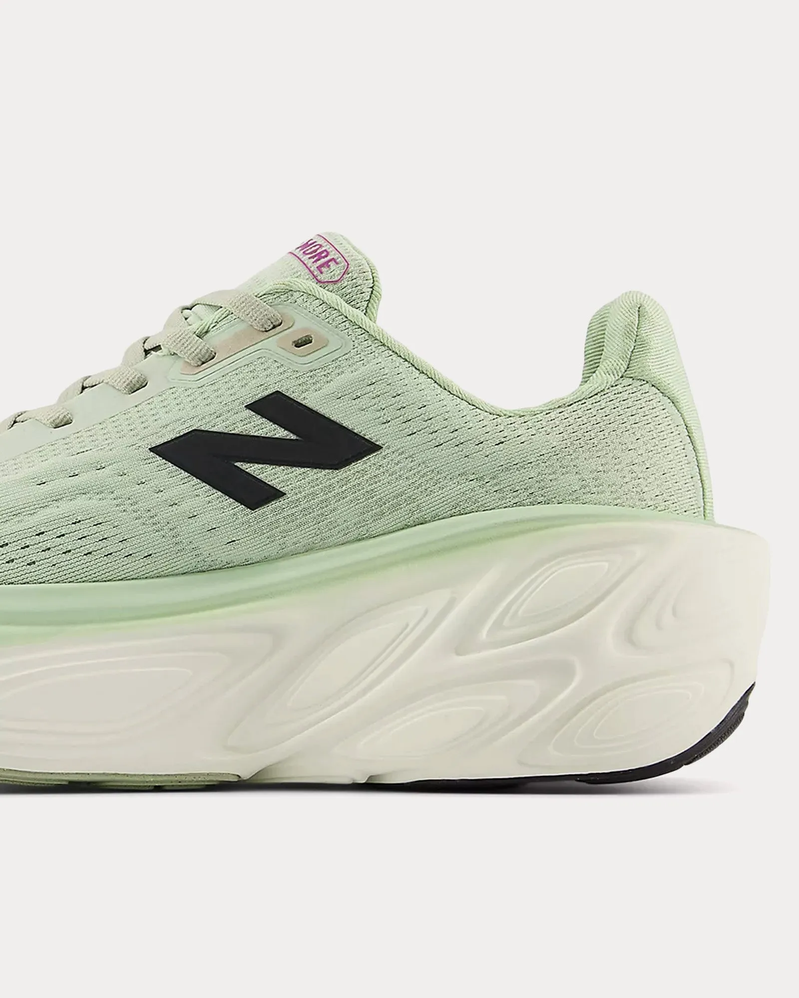 Fresh Foam X More v5 Natural Mint / Purple Fuchsia / Black Running Shoes