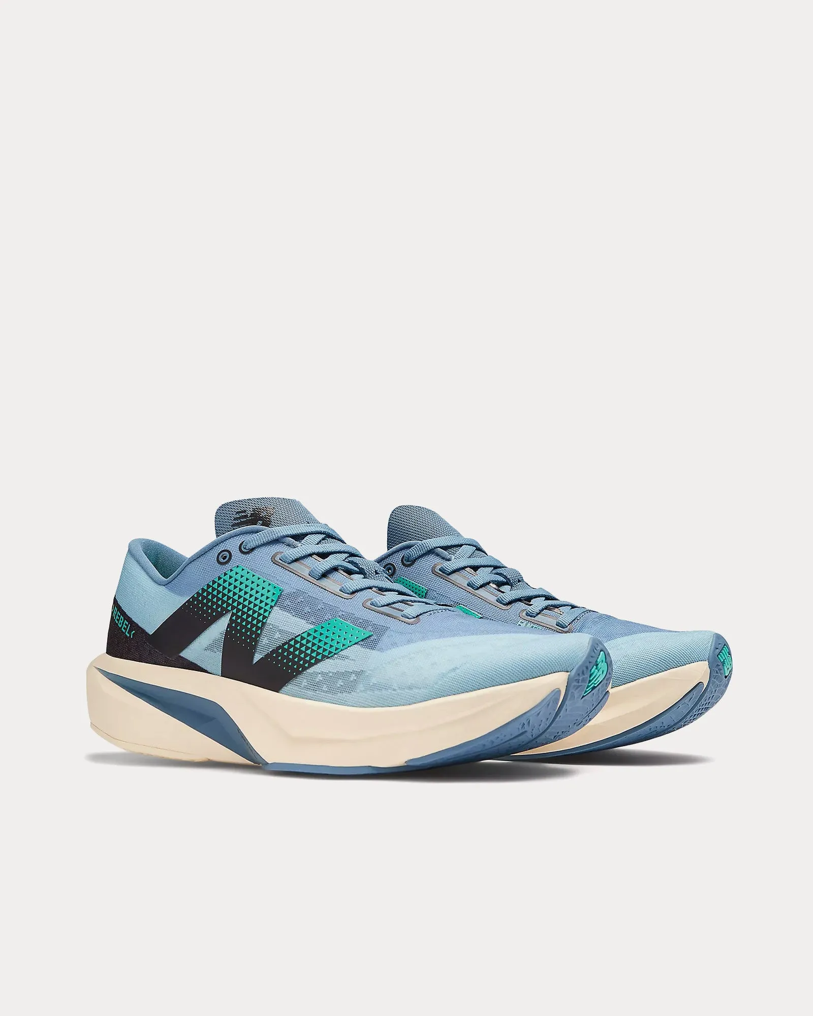 FuelCell Rebel v4 Heron Blue / Chrome Blue / Black Running Shoes