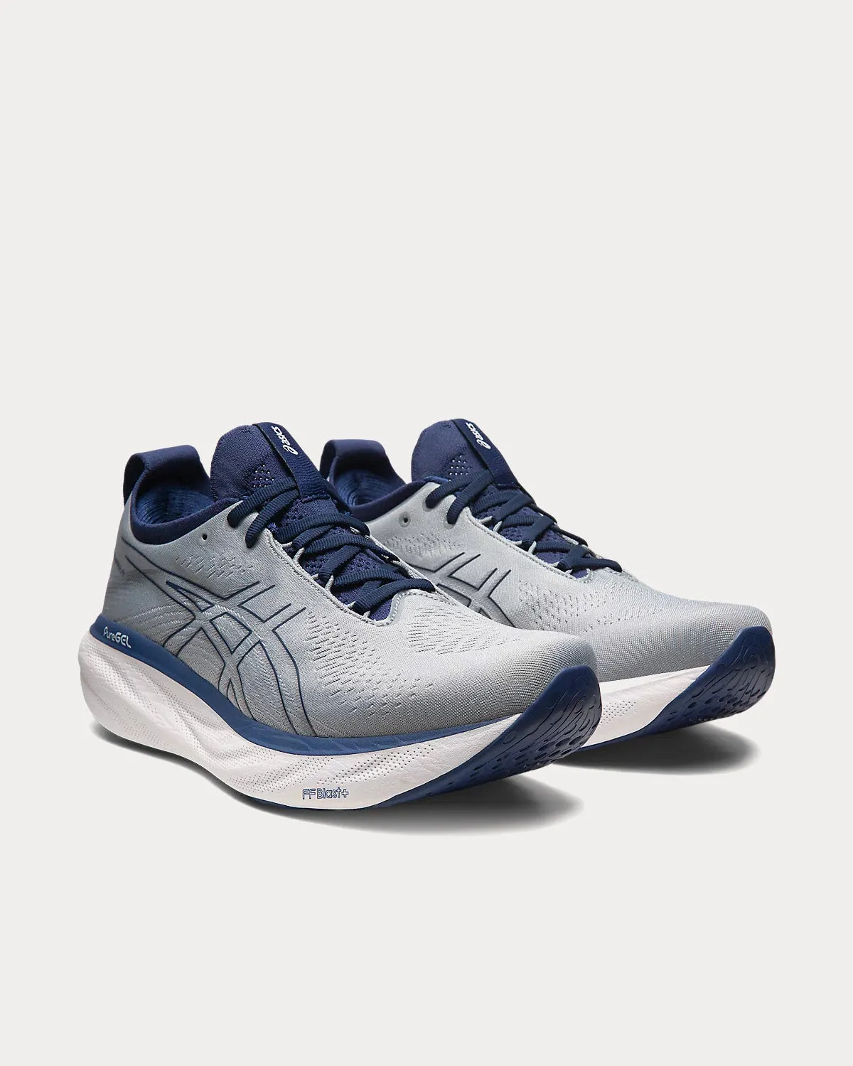 Gel-Nimbus 25 Sheet Rock / Indigo Blue Running Shoes