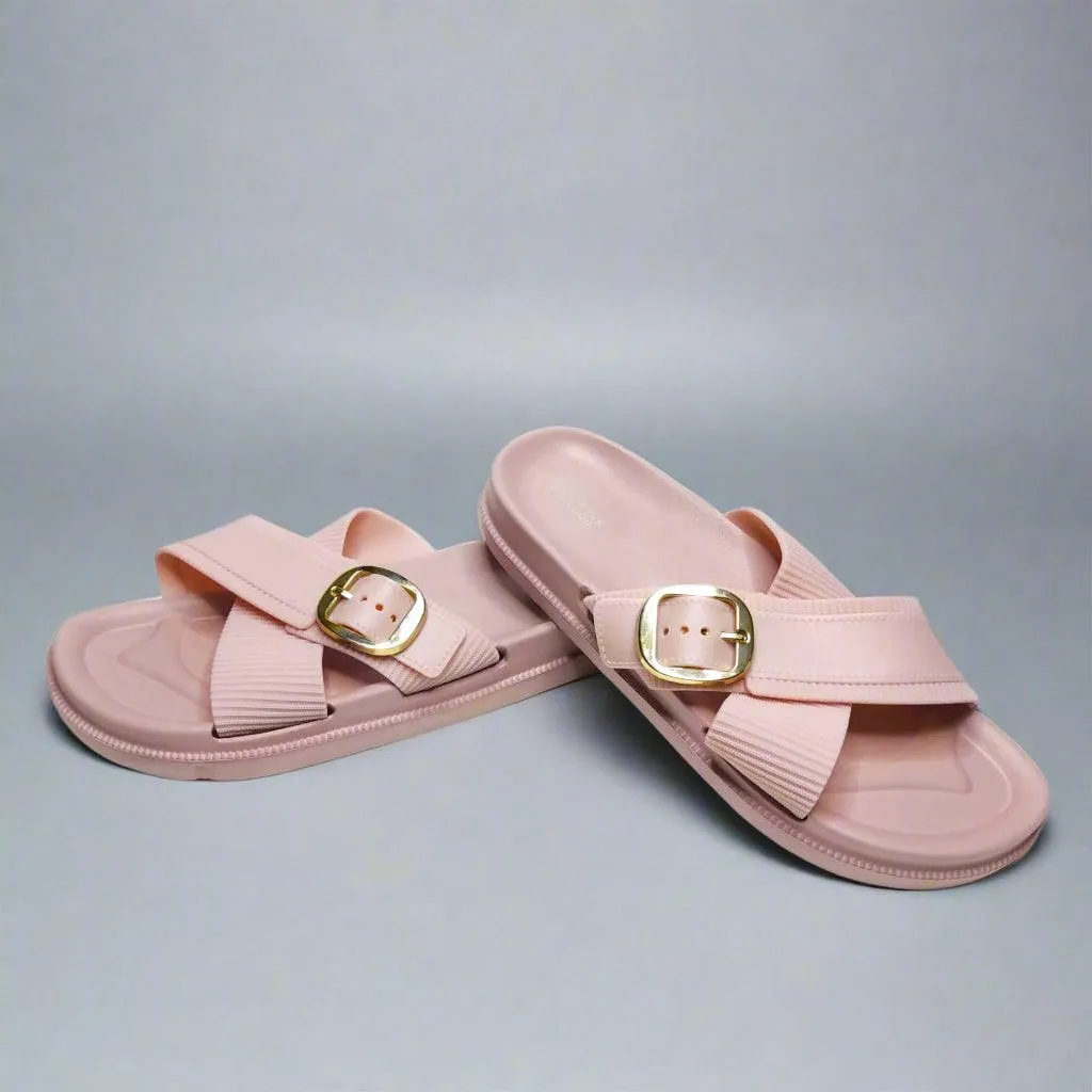 High Quality Criss Cross Anti-Slip Fashion Chappals E-3689