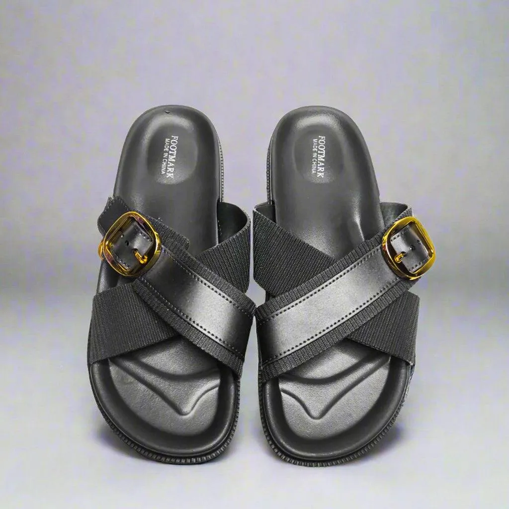 High Quality Criss Cross Anti-Slip Fashion Chappals E-3689