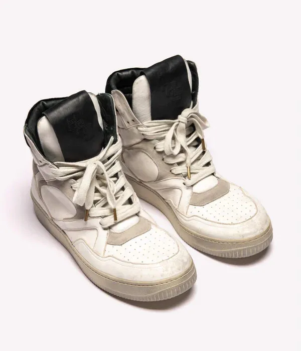 HRS - Mongoose Distressed High - White