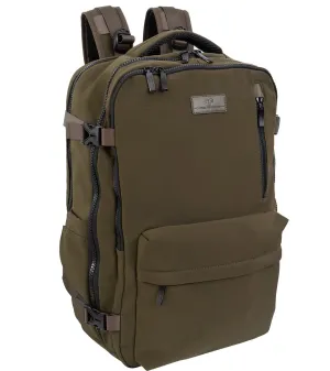 Jack Abrahams The Jackson | 19-In Nylon Travel Backpack with Shoe Compartment