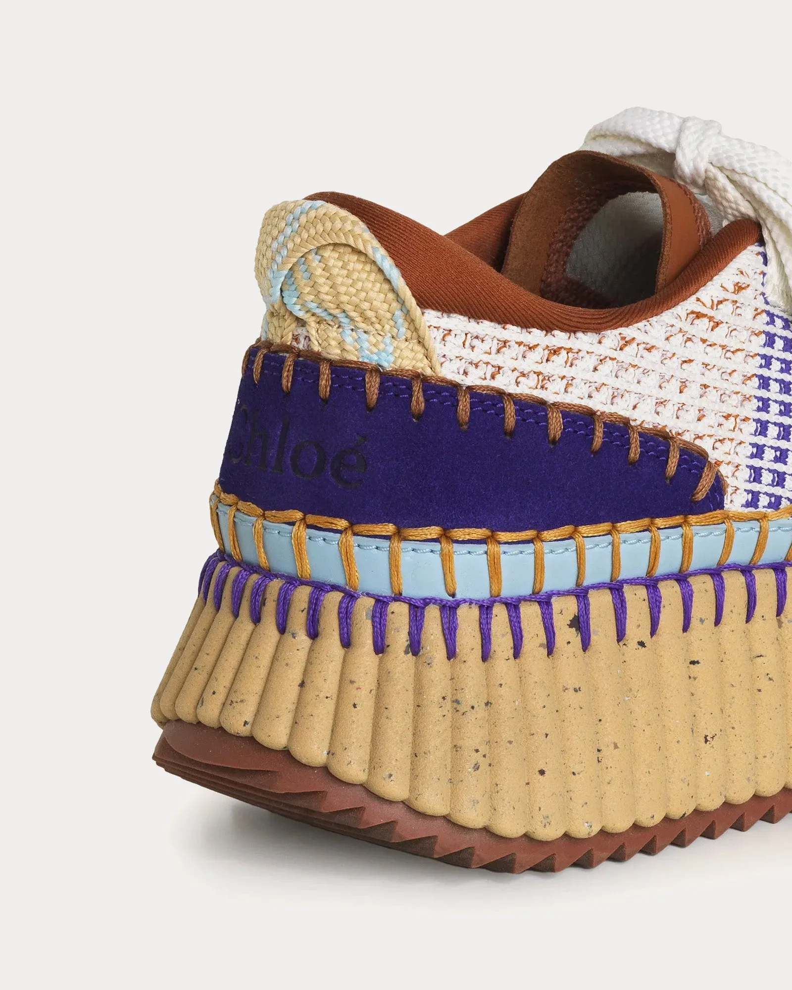 Nama Blue / Brown Low Top Sneakers