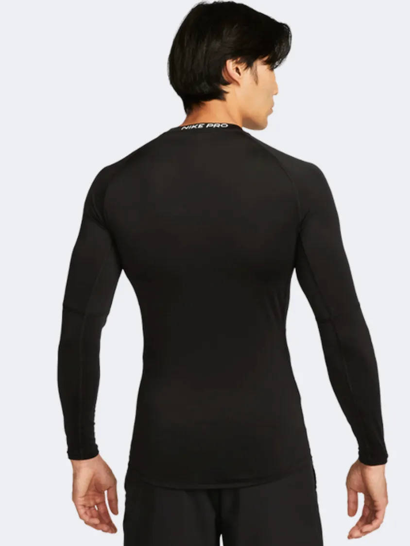 Nike  Men Training Long Sleeve Black/White