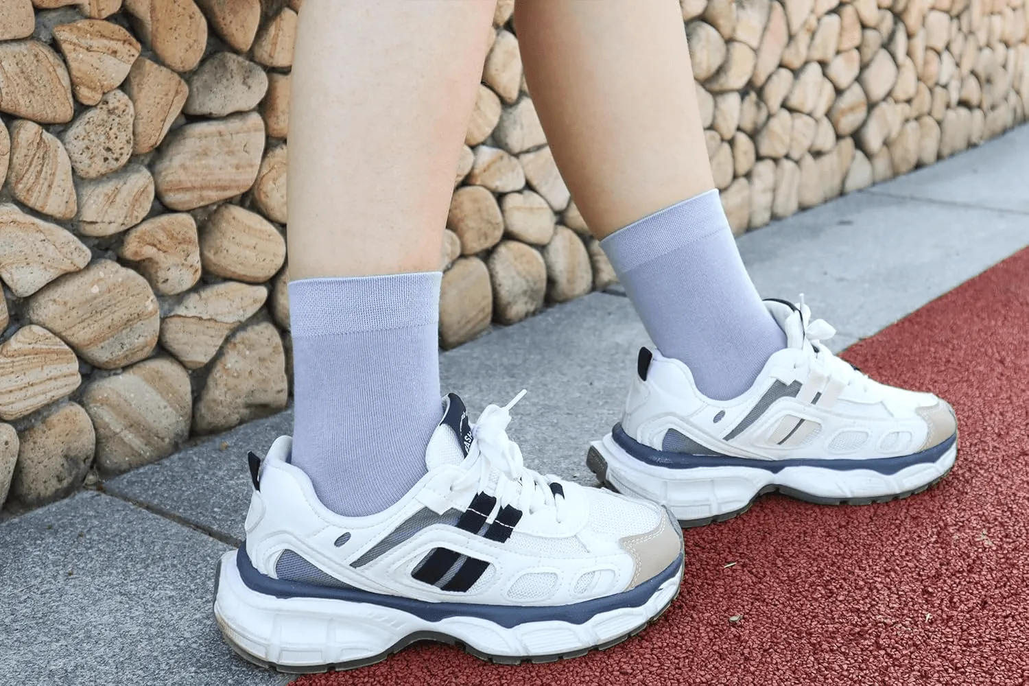 Premium Best Quality Women's Cotton Socks 3 Pairs LS - 2065