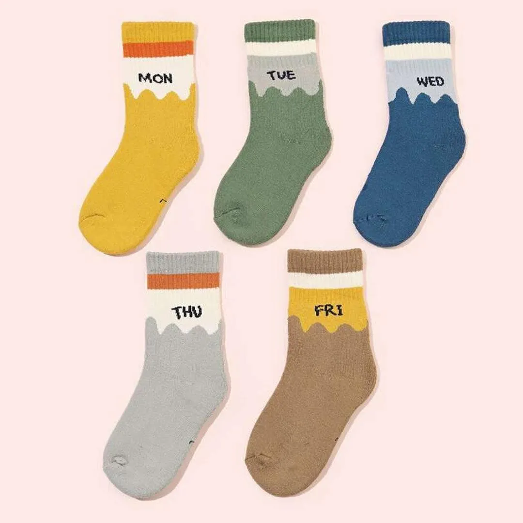 Premium Quality Breathable Warm Cotton Socks 3 Pairs F-01