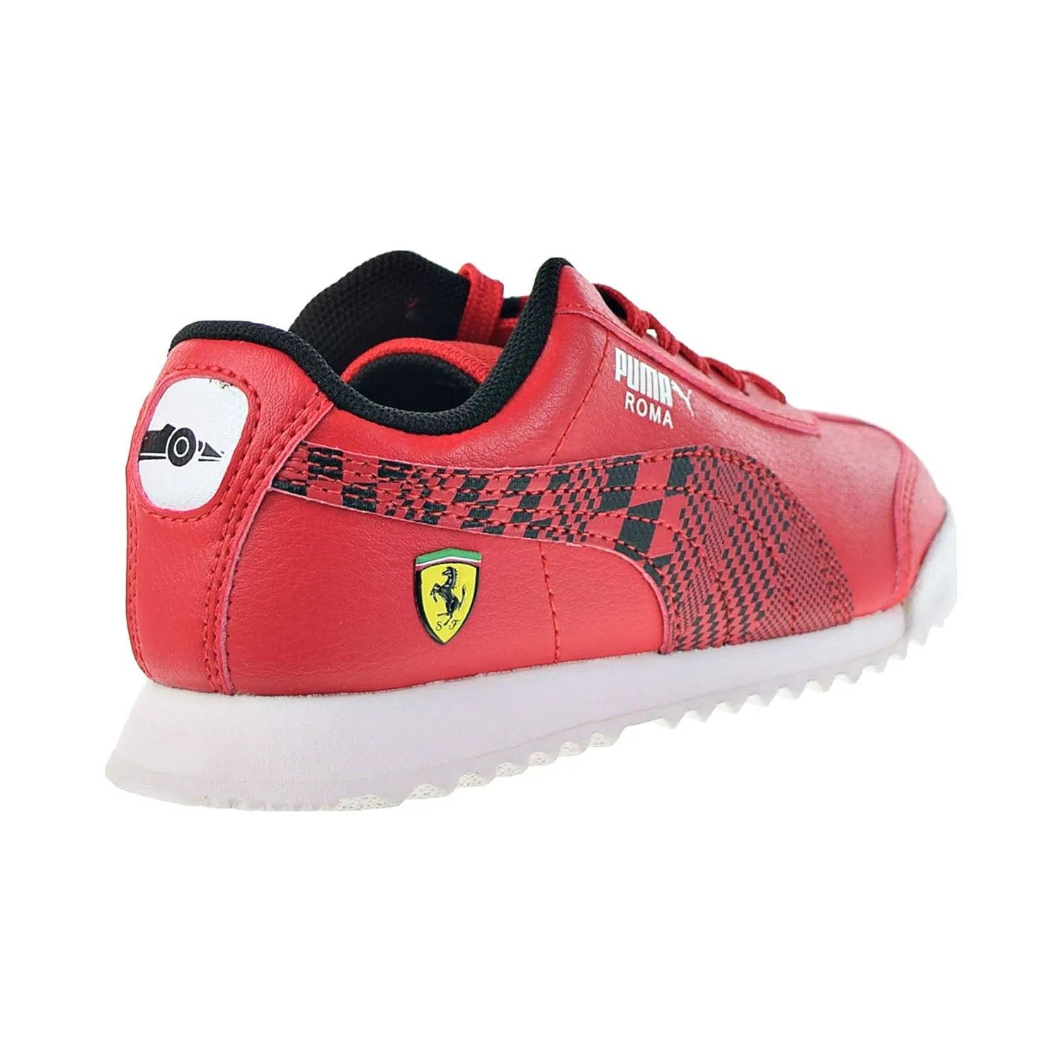 Puma SF Roma Little Kids' Shoes Rosso Corsa-Puma Black