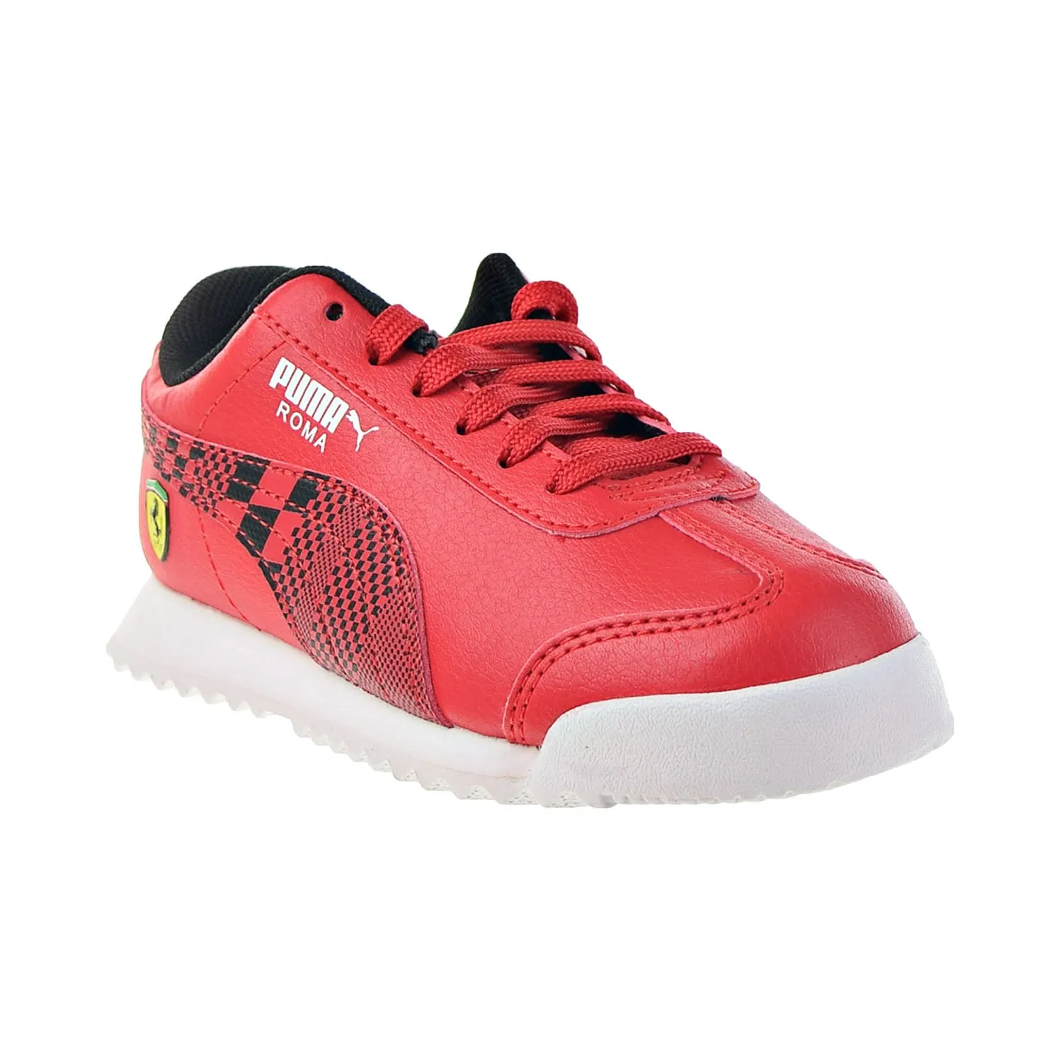 Puma SF Roma Little Kids' Shoes Rosso Corsa-Puma Black