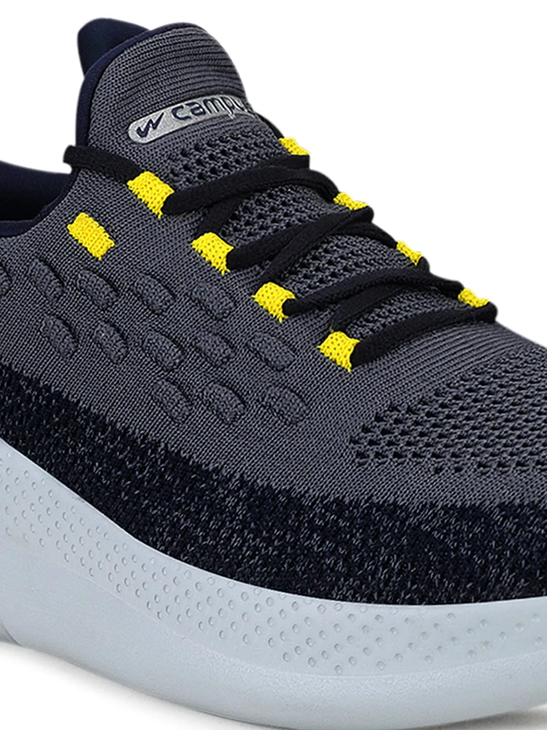 ROUTE Grey Men's Running Shoes