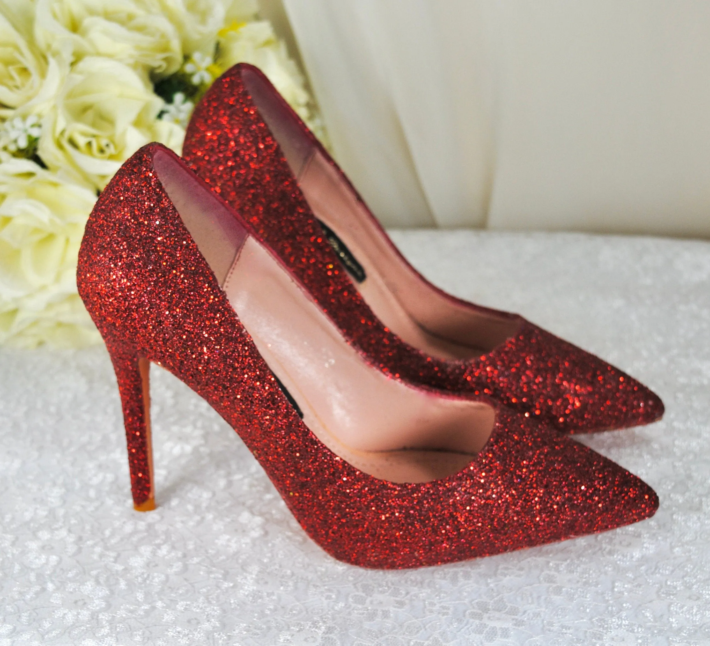 Sparkling Glitter Bridal Shoes