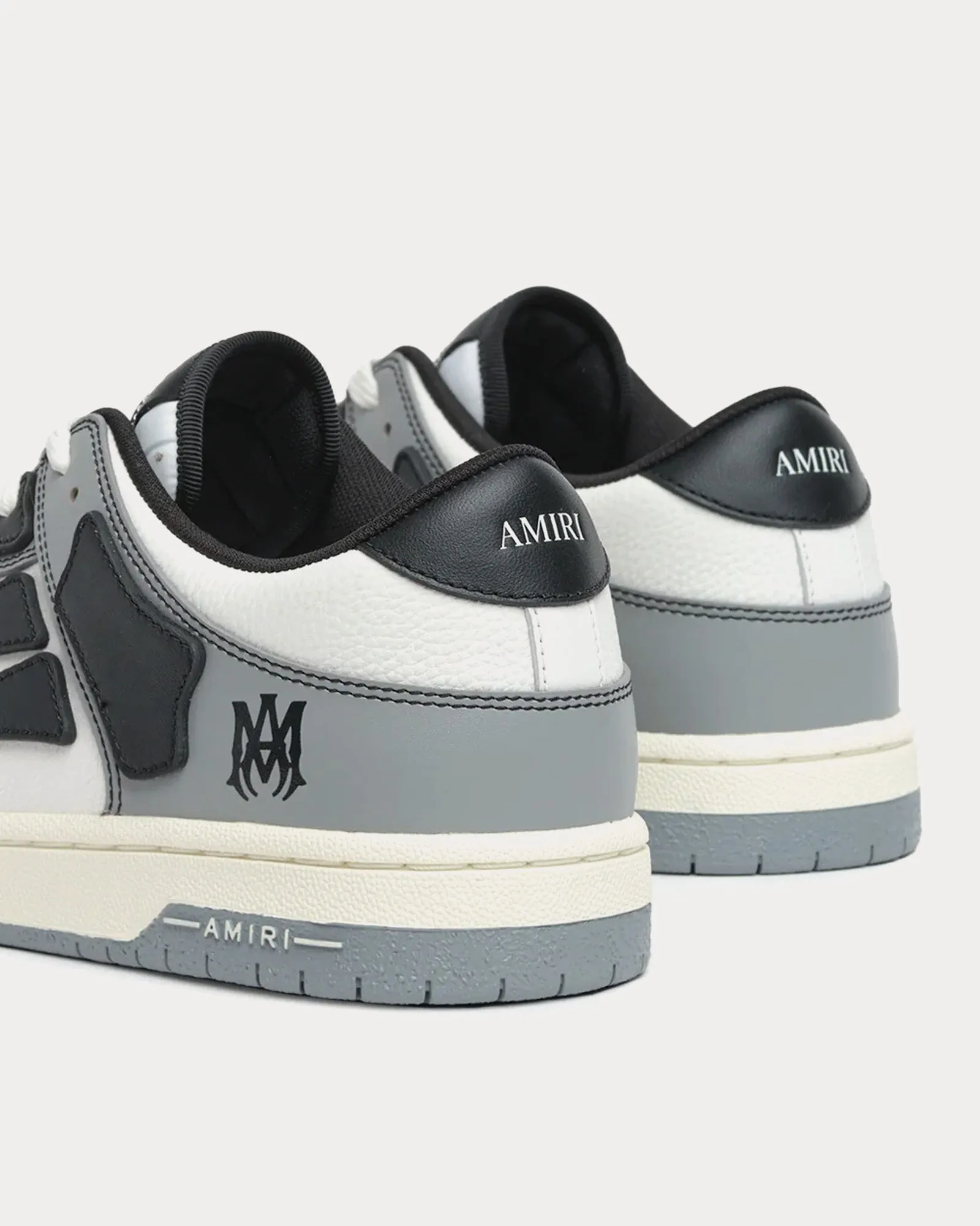 Varsity Skel-Top Grey / Black Low Top Sneakers